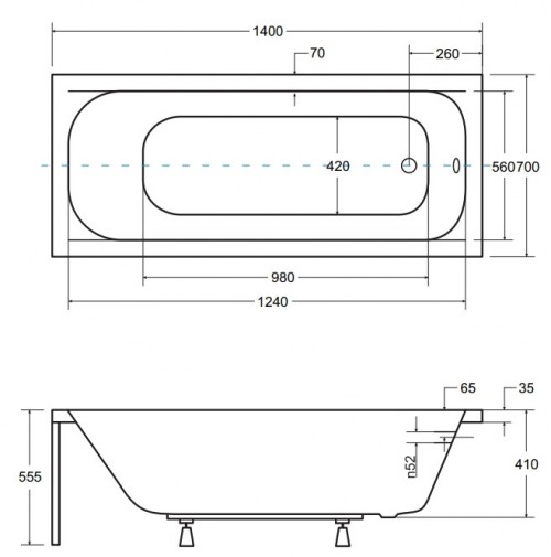 Besco Continea 140x70