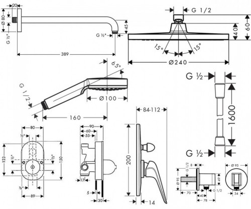 Hansgrohe Novus 1A101