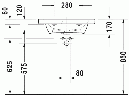 Duravit DuraStyle 233763