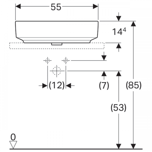 Geberit VariForm 55 500779012