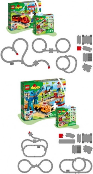 Lego Train Tracks 10882