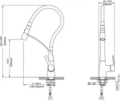 Kraus KPF-2830CH