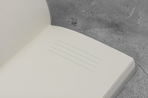 Ciak Plain Notebook large Blue