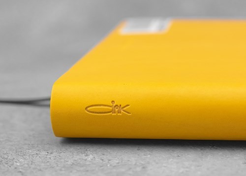 Ciak Dots Notebook Large Yellow