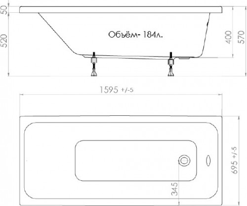 Triton Ultra 160x70