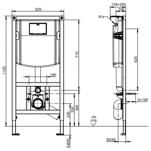 Villeroy & Boch O.novo 5660D301 WC