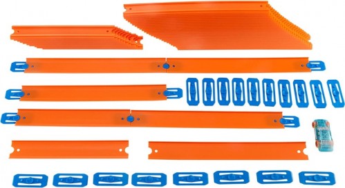 Hot Wheels Track Builder Car and Mega Track Pack