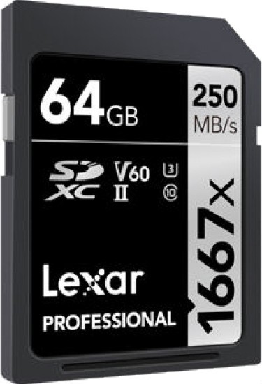 Lexar Professional 1667x SDXC