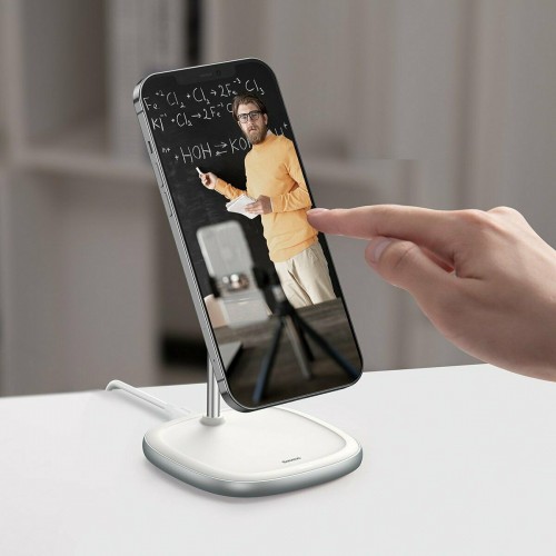 BASEUS Swan Magnetic Desktop Bracket Wireless Charger