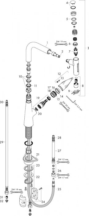 Hansgrohe Talis Select M51 72824000