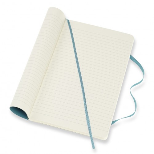 Moleskine Ruled Notebook Large Soft Ocean Blue