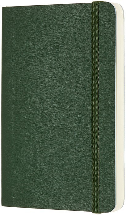 Moleskine Squared Notebook Pocket Soft Green