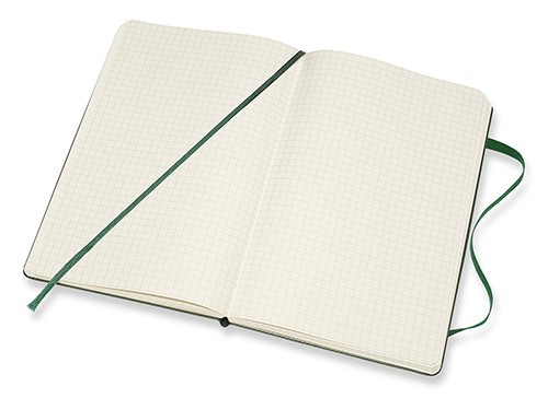 Moleskine Squared Notebook Large Green