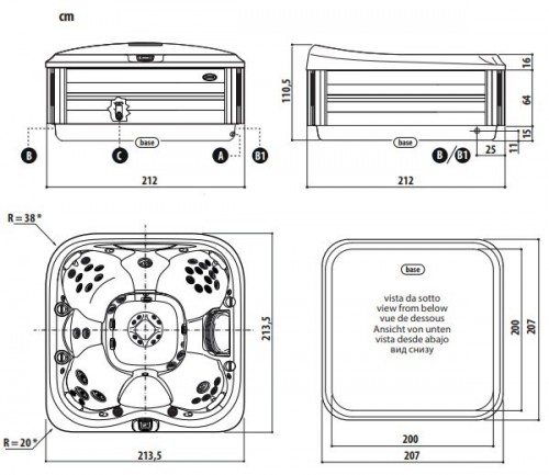 Jacuzzi J-445 213x213