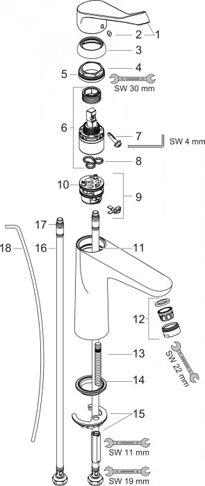 Hansgrohe Focus 31911000