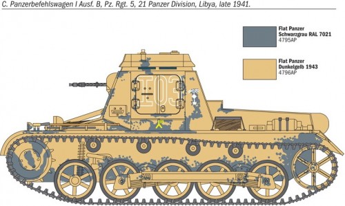 ITALERI Sd.Kfz.265 Panzerbefehlswagen (1:72)