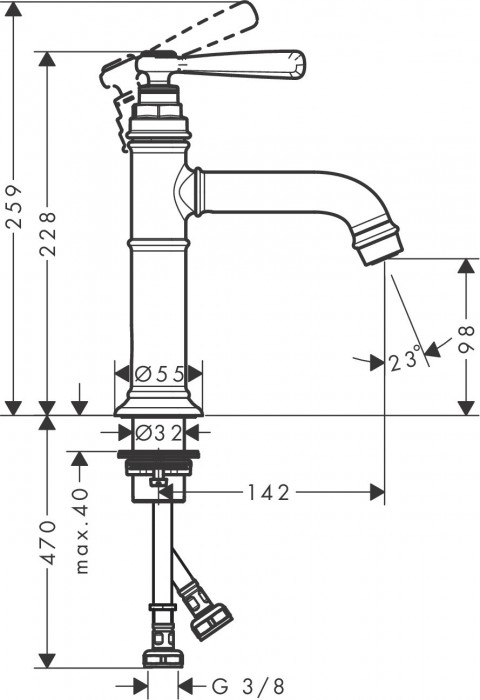 Axor Montreux 16516000