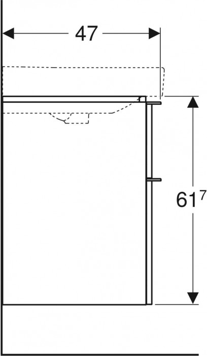 Geberit Smyle Square 90 500.354.00.1