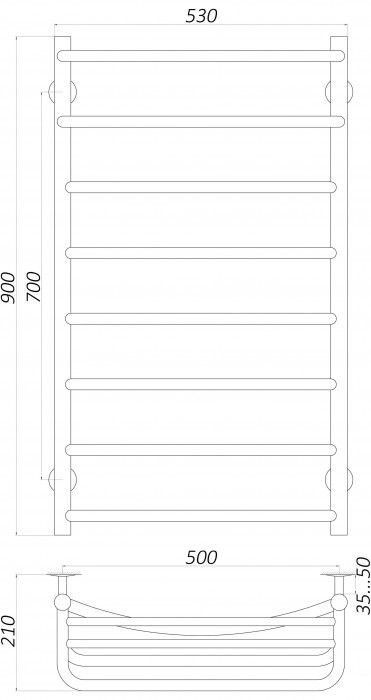 UNIO OP W 500x900