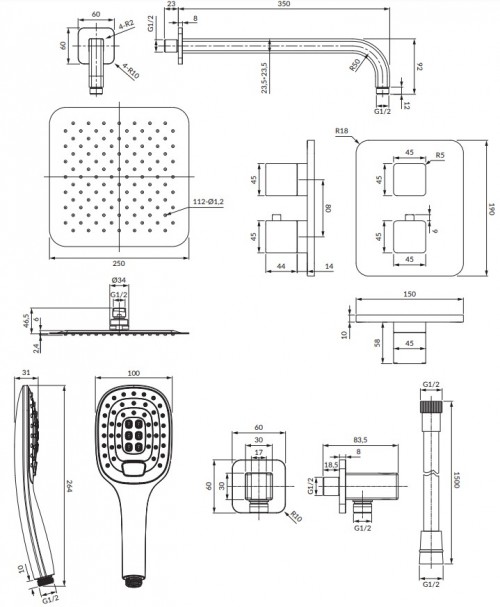 Omnires Parma SYSPM11CR