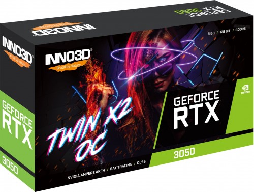 INNO3D GeForce RTX 3050 TWIN X2 OC