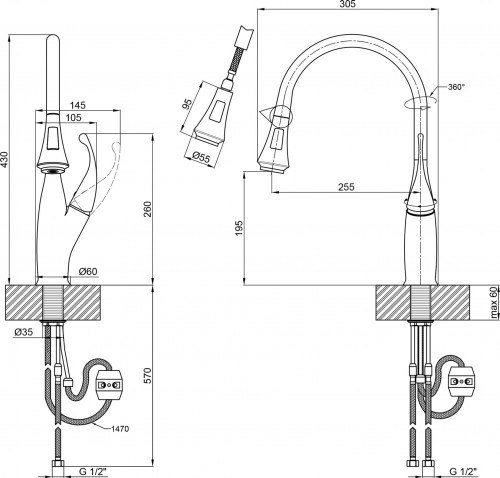 Q-tap Swan 9168103UN