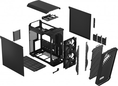 Fractal Design Torrent Compact Black Solid