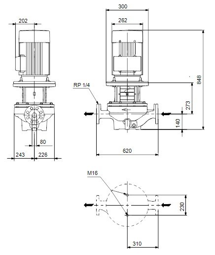 Grundfos TP 80-240/4