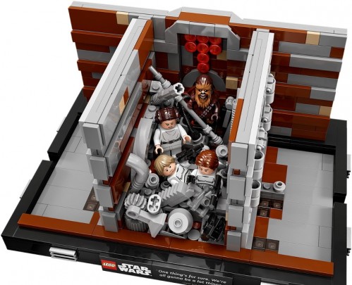 Lego Death Star Trash Compactor Diorama 75339