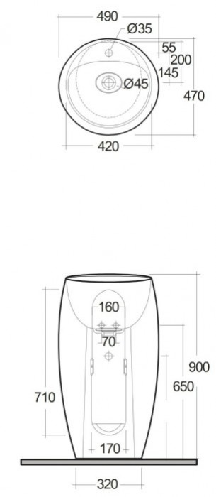 Rak Ceramics Cloud 49 CLOFS5001500A