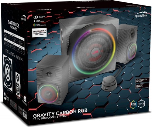 Speed-Link Gravity Carbon RGB 2.1