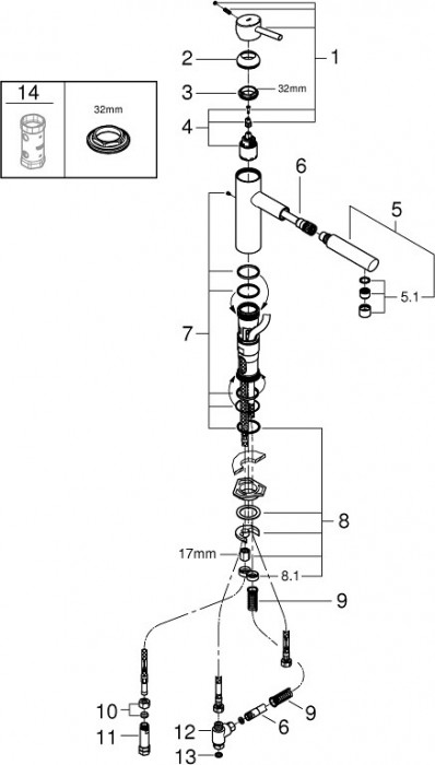 Grohe Concetto 31214001