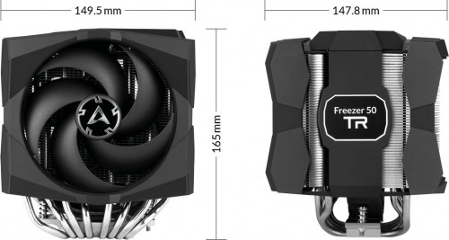 ARCTIC Freezer 50 TR mit A-RGB Controller