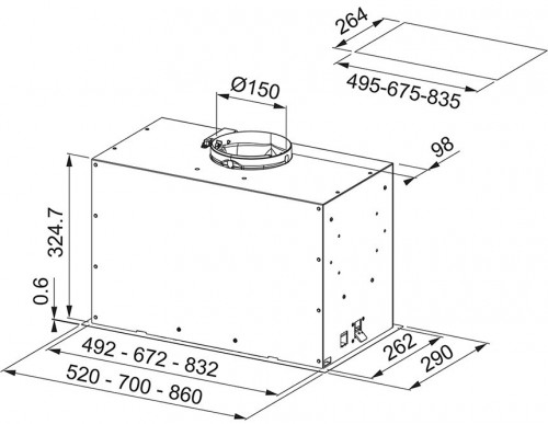 Franke Box Flush Premium FBFP BK MATT A52