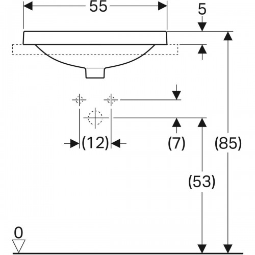 Geberit VariForm 55 500.719.01.2