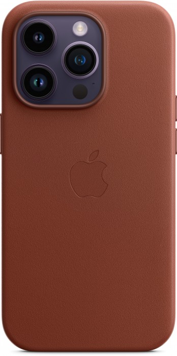 Apple Leather Case with MagSafe for iPhone 14 Pro