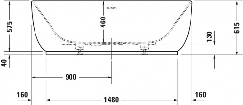 Duravit Luv 180x85 700434