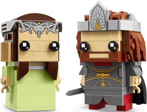 Lego Aragorn and Arwen 40632