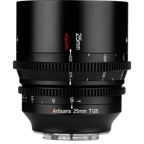 7Artisans 25mm f/1.05 Vision Cine