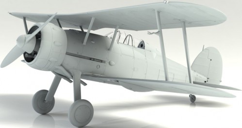 ICM Gloster Gladiator Mk.I with British Pilots in Tropical U