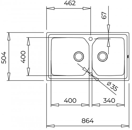 Teka Brooklyn 90 M-XP 2B 115030024