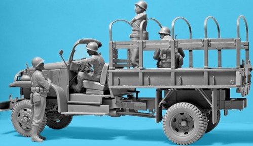 ICM WWII US Military Patrol (1:35)