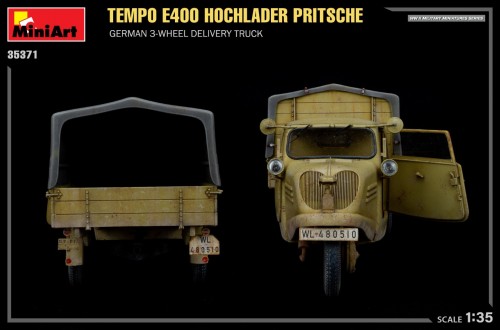 MiniArt Tempo E400 Hochlader Pritsche (1:35)