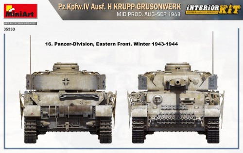 MiniArt Pz.Kpfw.IV Ausf. H Krupp-Grusonwerk (1:35)