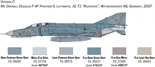 ITALERI F-4E/F Phantom II (1:72)