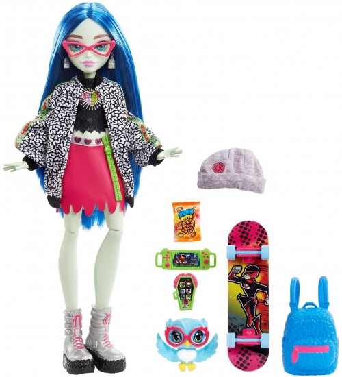 Monster High Ghoulia Yelps Sir Hoots A Lot HHK58