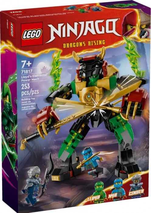 Lego Lloyds Elemental Power Mech 71817