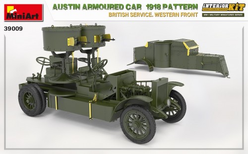 MiniArt Austin Armoured Car 1918 Pattern British Service Wes