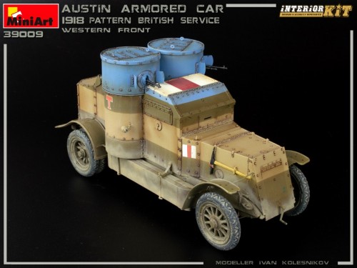 MiniArt Austin Armoured Car 1918 Pattern British Service Wes