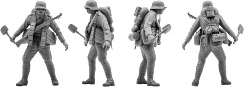 ICM German Assault Troops (1917-1918) (1:35)